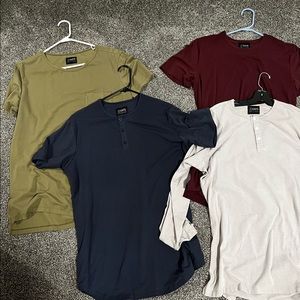 4 cuts shirts, 2 large 2 XL